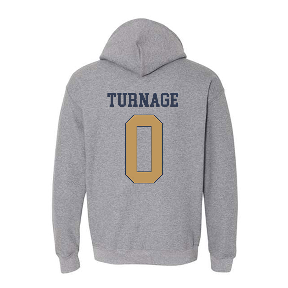 Georgia Tech - NCAA Women's Basketball : Brianna Turnage - Classic Fashion Shersey Hooded Sweatshirt-1