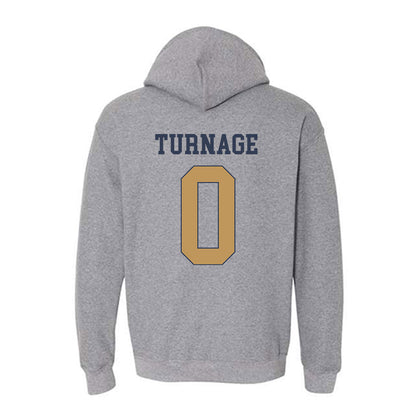 Georgia Tech - NCAA Women's Basketball : Brianna Turnage - Classic Fashion Shersey Hooded Sweatshirt-1