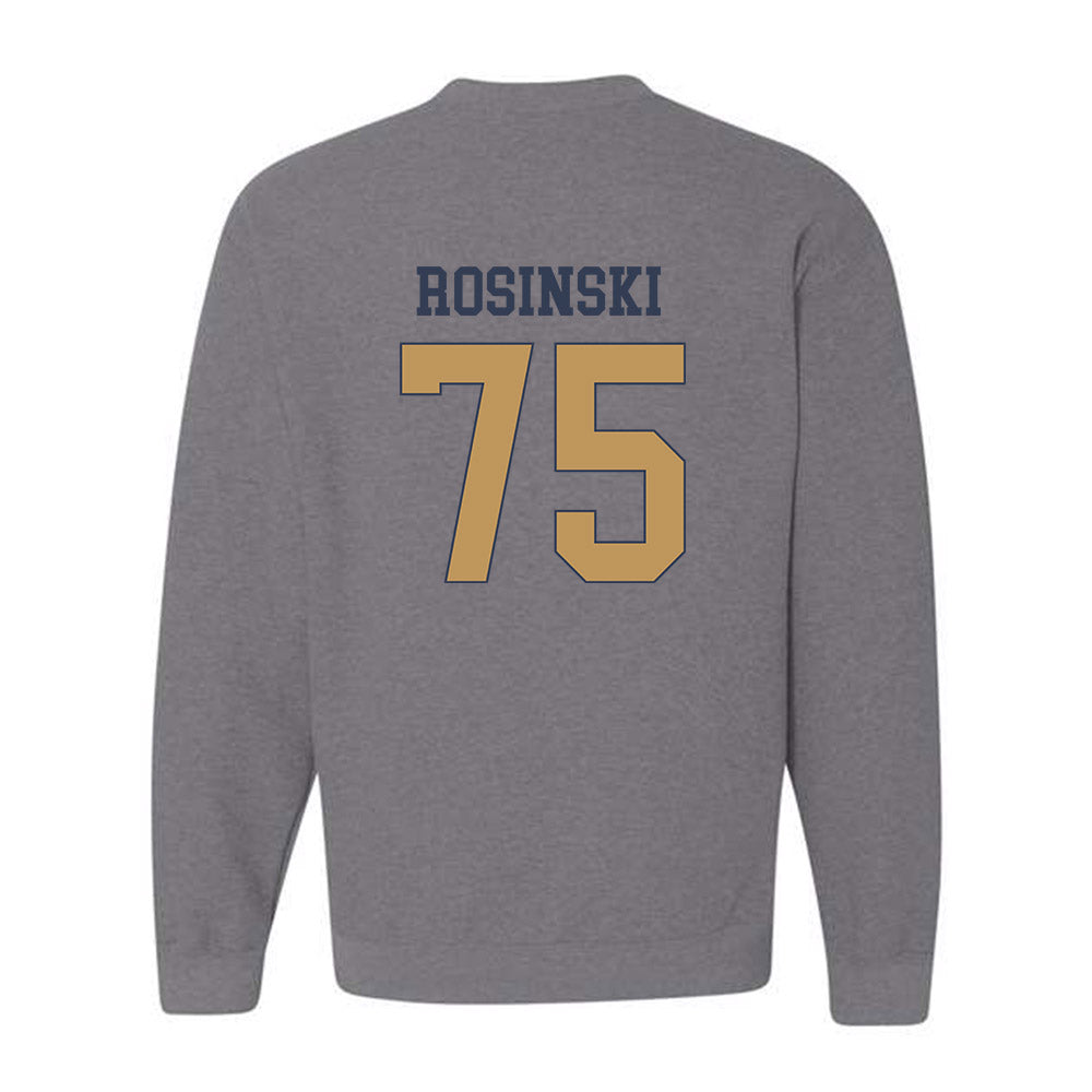 Georgia Tech - NCAA Football : Andrew Rosinski - Classic Fashion Shersey Crewneck Sweatshirt-1