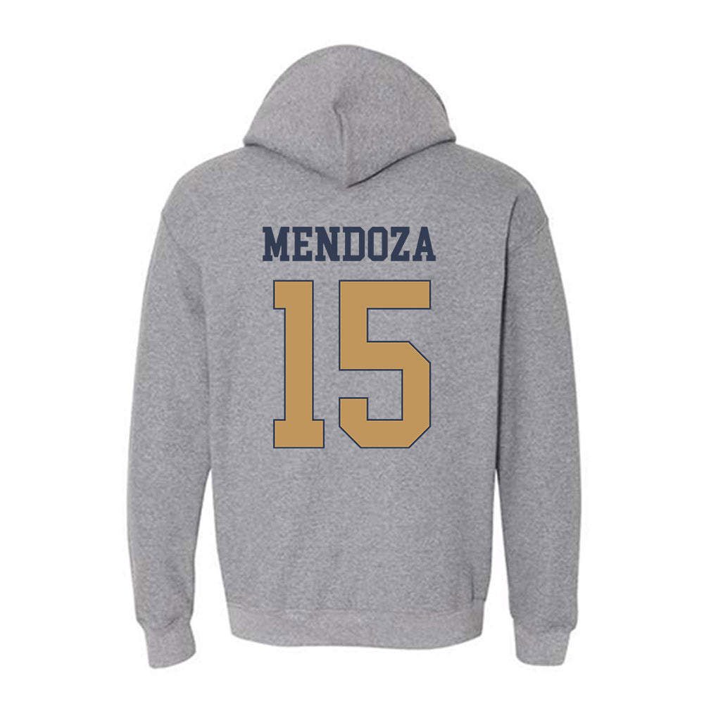 Georgia Tech - NCAA Football : Alberto Mendoza - Classic Fashion Shersey Hooded Sweatshirt-1