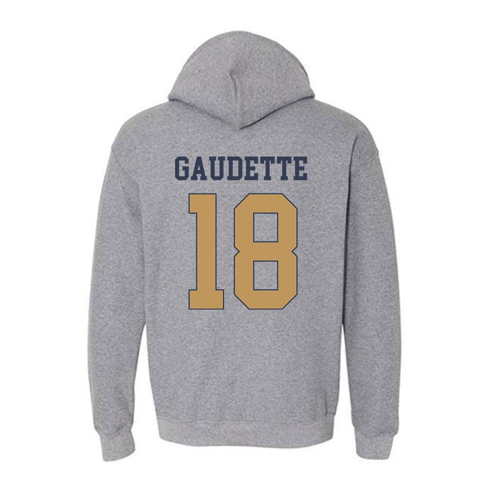 Georgia Tech - NCAA Baseball : Caden Gaudette - Classic Fashion Shersey Hooded Sweatshirt-1
