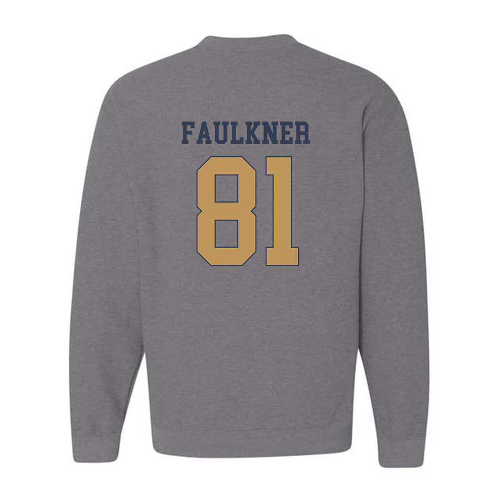 Georgia Tech - NCAA Football : Cal Faulkner - Classic Fashion Shersey Crewneck Sweatshirt-1