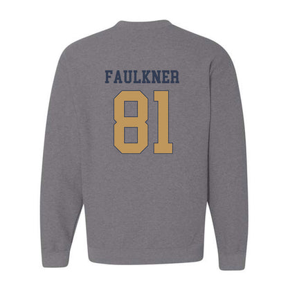 Georgia Tech - NCAA Football : Cal Faulkner - Classic Fashion Shersey Crewneck Sweatshirt-1