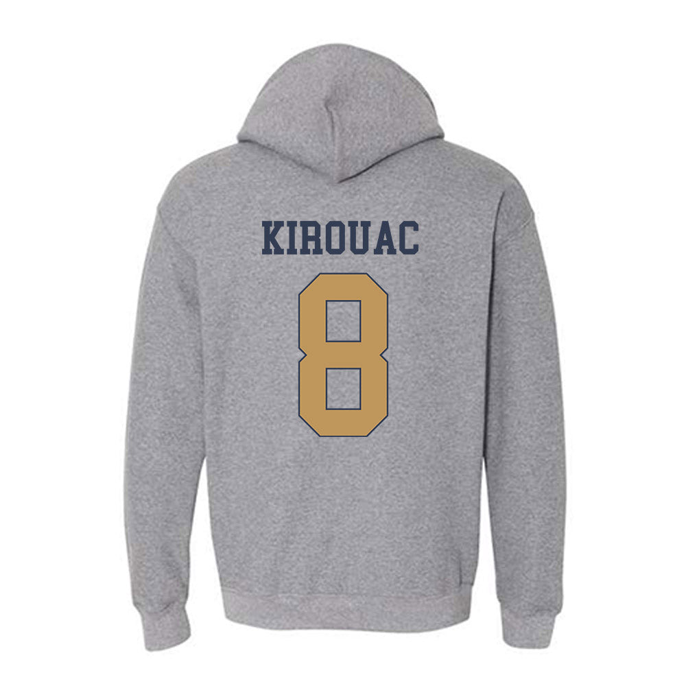 Georgia Tech - NCAA Men's Basketball : Cole Kirouac - Classic Fashion Shersey Hooded Sweatshirt-1
