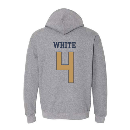 Georgia Tech - NCAA Football : Daiquan White - Classic Fashion Shersey Hooded Sweatshirt-1