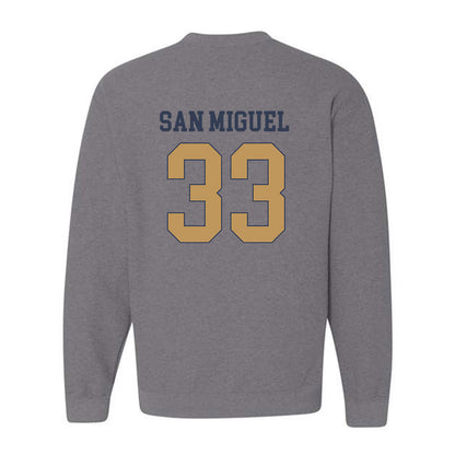 Georgia Tech - NCAA Men's Basketball : Marcos San Miguel - Classic Fashion Shersey Crewneck Sweatshirt-1
