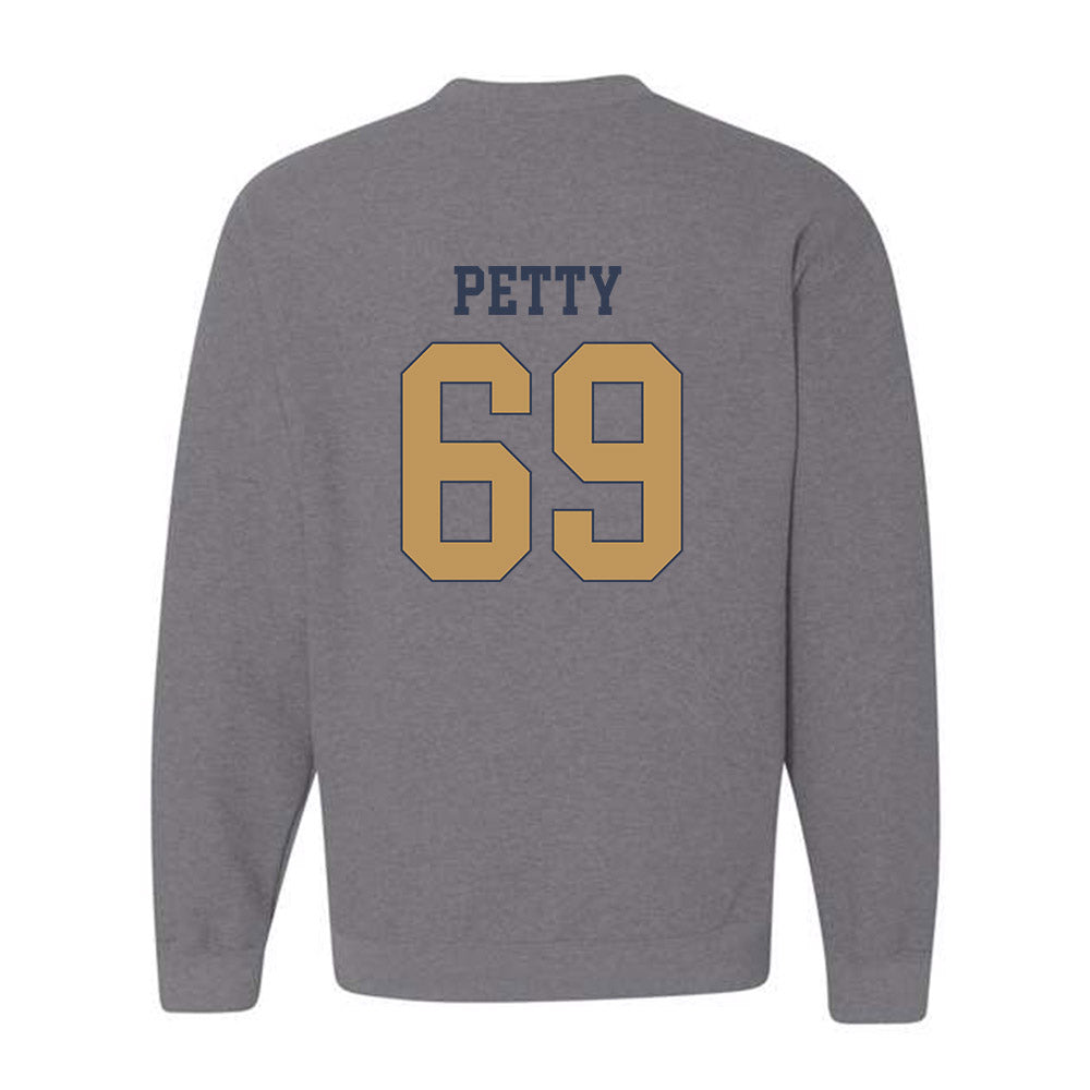 Georgia Tech - NCAA Football : Josh Petty - Classic Fashion Shersey Crewneck Sweatshirt-1
