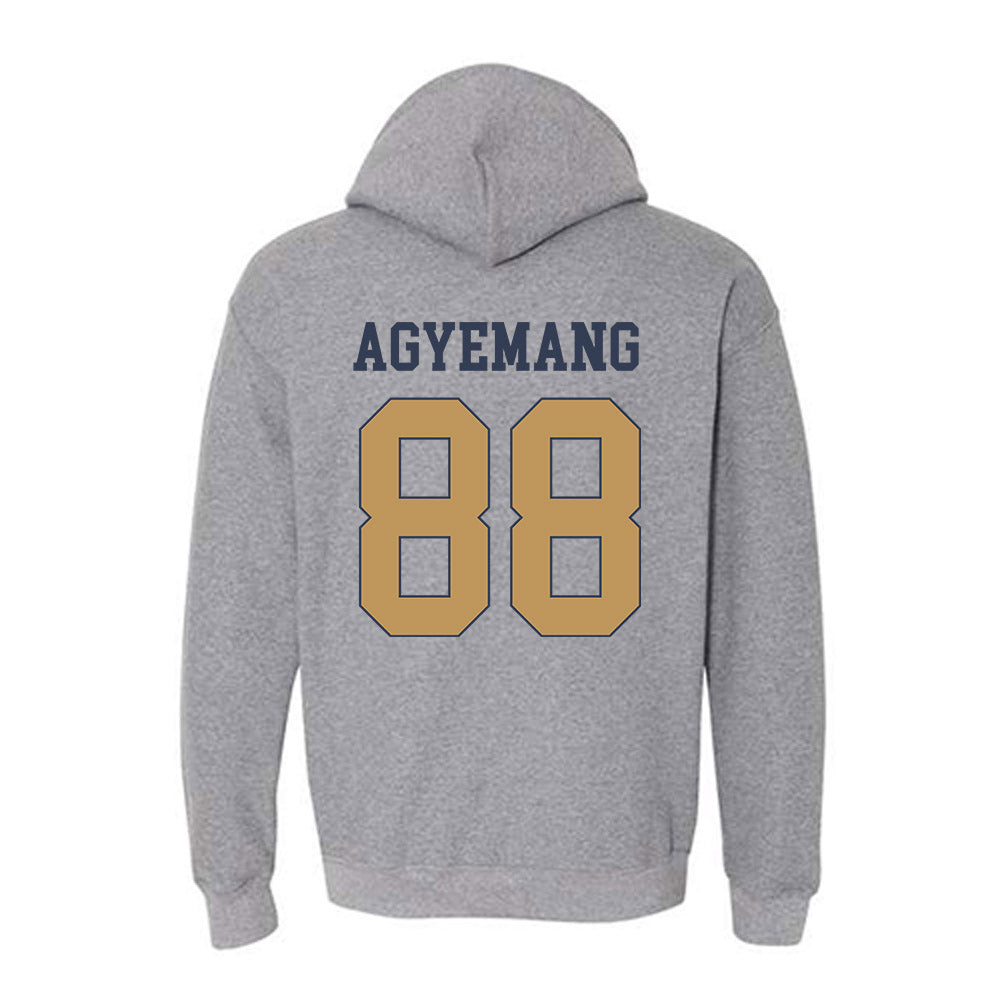 Georgia Tech - NCAA Football : Nathan Agyemang - Classic Fashion Shersey Hooded Sweatshirt-1