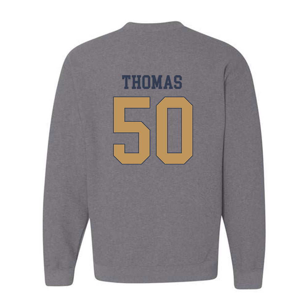 Georgia Tech - NCAA Football : Ronnie Thomas - Classic Fashion Shersey Crewneck Sweatshirt-1
