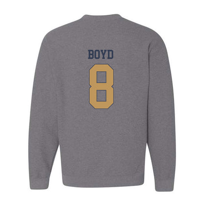 Georgia Tech - NCAA Football : Jordan Boyd - Classic Fashion Shersey Crewneck Sweatshirt-1
