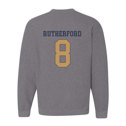 Georgia Tech - NCAA Football : Malik Rutherford - Classic Fashion Shersey Crewneck Sweatshirt-1