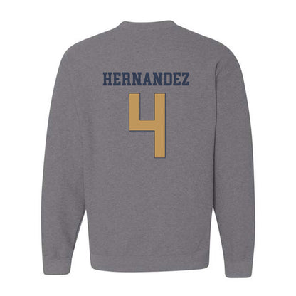 Georgia Tech - NCAA Baseball : Alex Hernandez - Classic Fashion Shersey Crewneck Sweatshirt-1