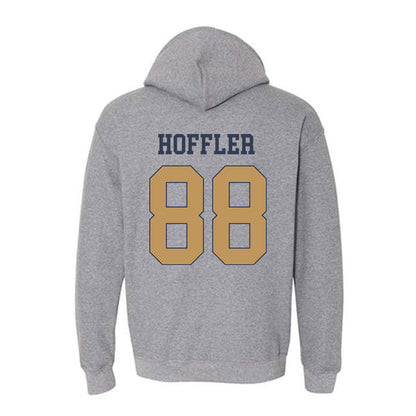 Georgia Tech - NCAA Football : A.J. Hoffler - Classic Fashion Shersey Hooded Sweatshirt-1
