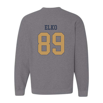 Georgia Tech - NCAA Football : Chris Elko - Classic Fashion Shersey Crewneck Sweatshirt-1