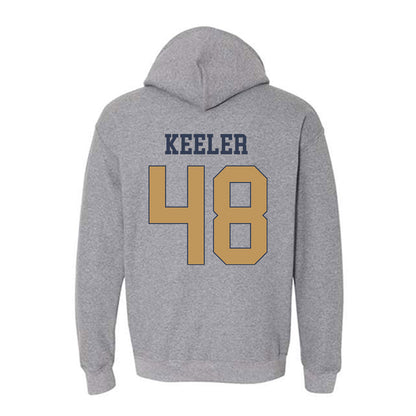 Georgia Tech - NCAA Football : Cal Keeler - Classic Fashion Shersey Hooded Sweatshirt-1