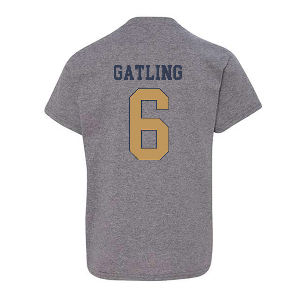 Georgia Tech - NCAA Football : Debron Gatling - Classic Fashion Shersey Youth T-Shirt-1