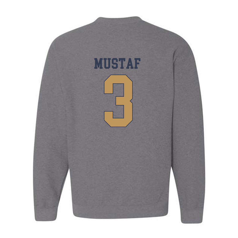 Georgia Tech - NCAA Men's Basketball : Jaeden Mustaf - Classic Fashion Shersey Crewneck Sweatshirt-1