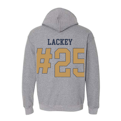 Georgia Tech - NCAA Baseball : Vahn Lackey - Classic Fashion Shersey Hooded Sweatshirt-1