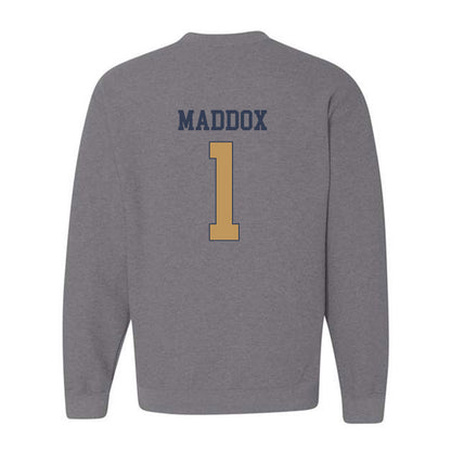 Georgia Tech - NCAA Football : Trelain Maddox - Classic Fashion Shersey Crewneck Sweatshirt-1