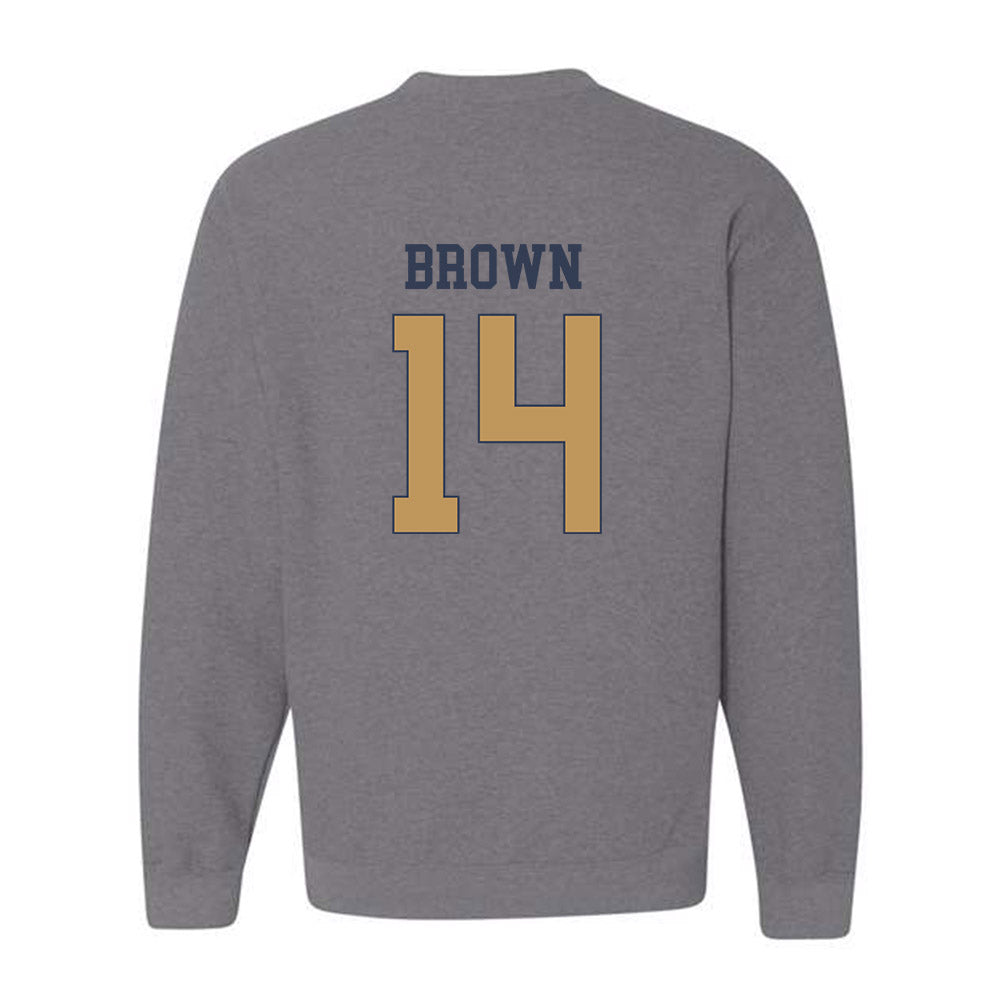 Georgia Tech - NCAA Baseball : Cade Brown - Classic Fashion Shersey Crewneck Sweatshirt-1