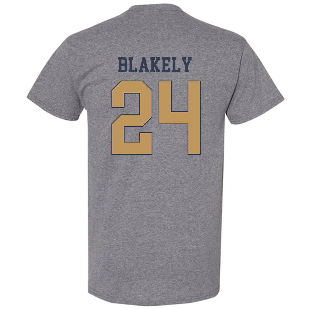 Georgia Tech - NCAA Baseball : Jackson Blakely - Classic Fashion Shersey T-Shirt-1