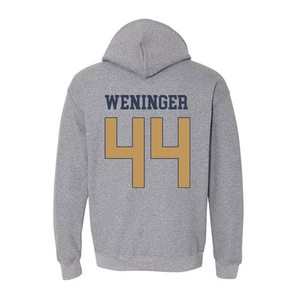 Georgia Tech - NCAA Women's Volleyball : Willow Weninger - Classic Fashion Shersey Hooded Sweatshirt-1
