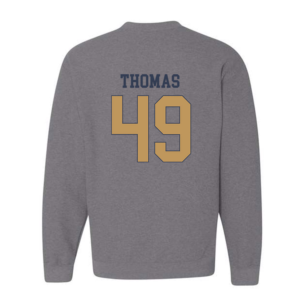 Georgia Tech - NCAA Football : Ronnie Thomas - Classic Fashion Shersey Crewneck Sweatshirt-1