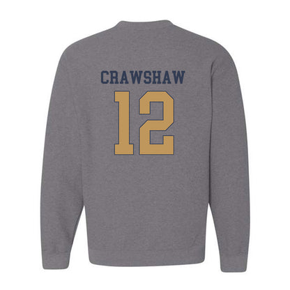 Georgia Tech - NCAA Women's Basketball : Jada Crawshaw - Classic Fashion Shersey Crewneck Sweatshirt-1