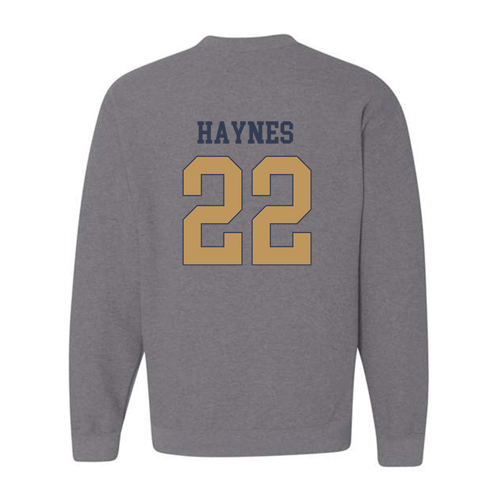 Georgia Tech - NCAA Football : Justice Haynes - Classic Fashion Shersey Crewneck Sweatshirt-1