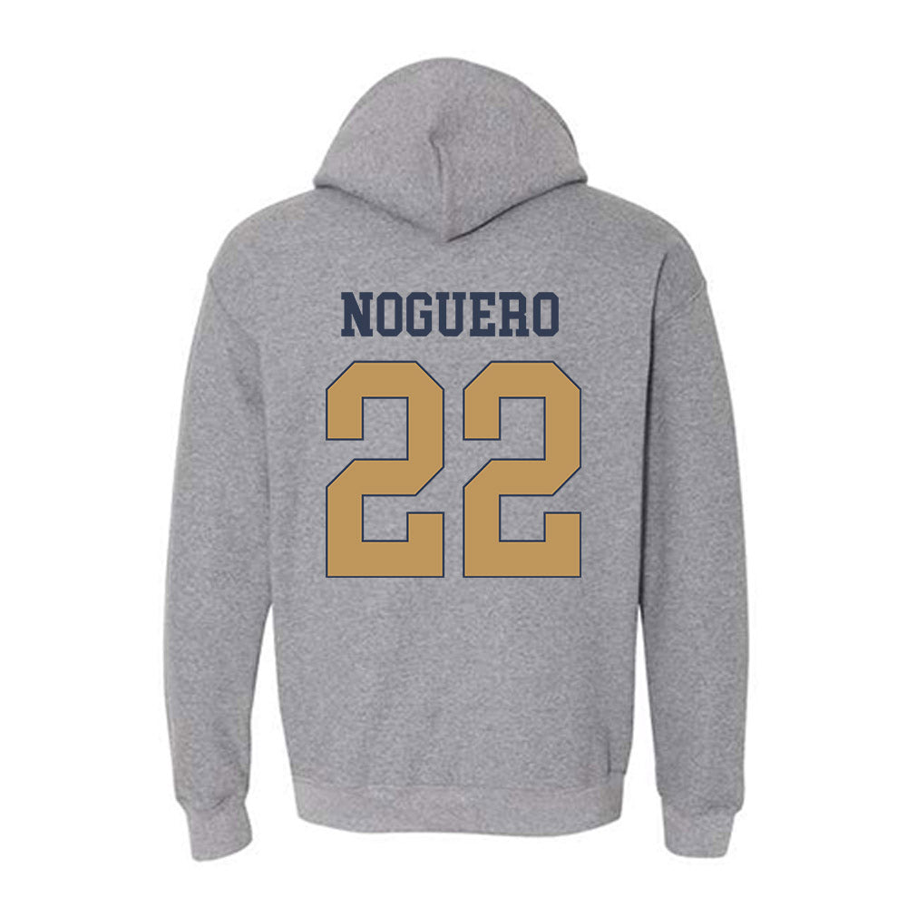 Georgia Tech - NCAA Women's Basketball : Ines Noguero - Classic Fashion Shersey Hooded Sweatshirt-1