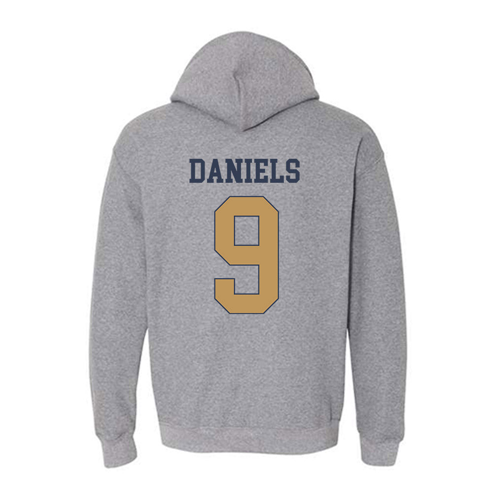 Georgia Tech - NCAA Football : Omar Daniels - Classic Fashion Shersey Hooded Sweatshirt-1
