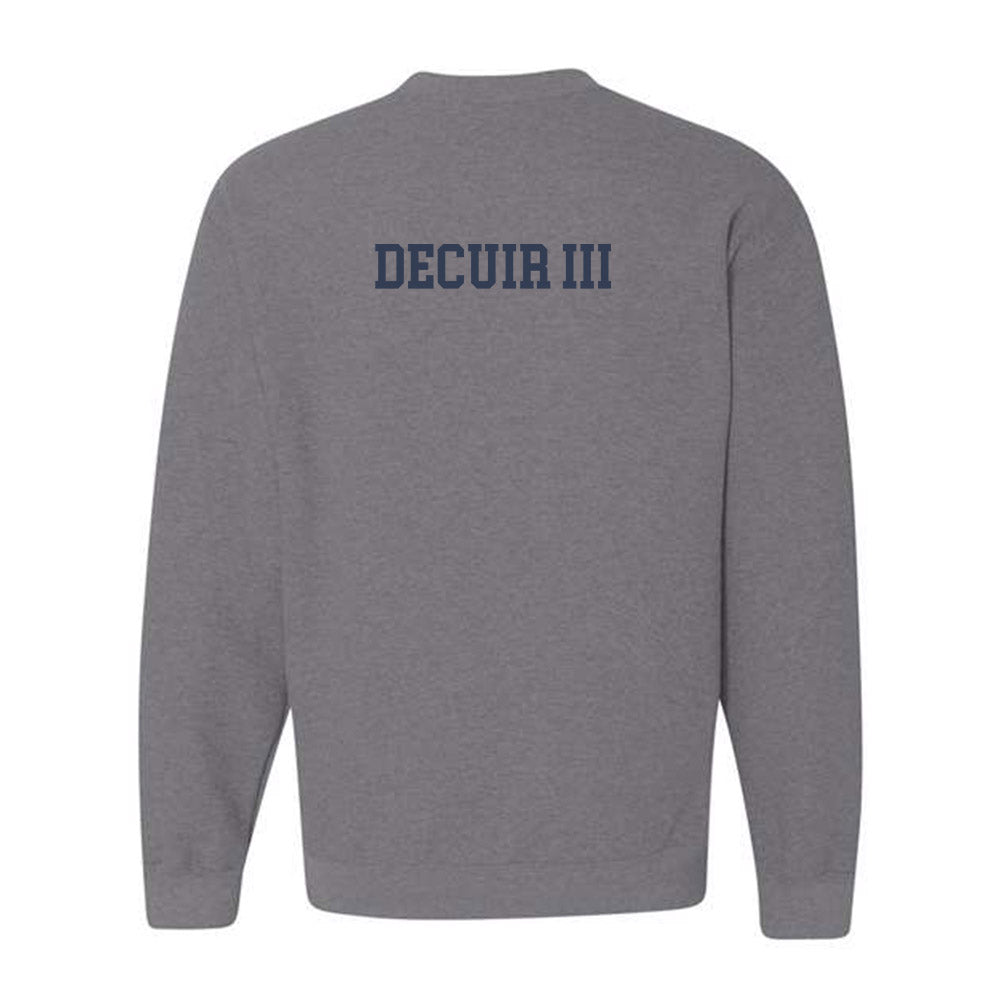 Georgia Tech - NCAA Men's Track & Field : Winston DeCuir III - Classic Fashion Shersey Crewneck Sweatshirt-1