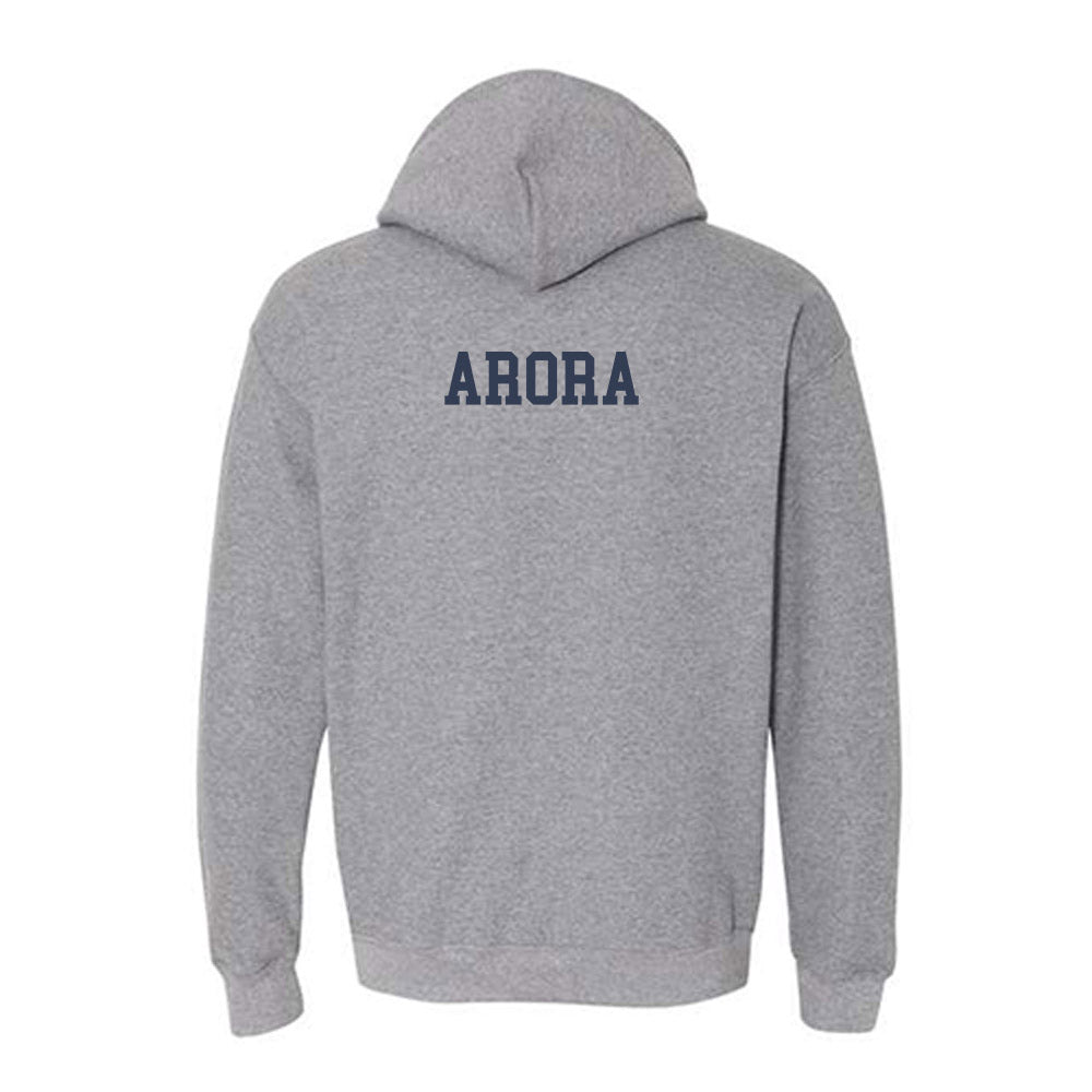 Georgia Tech - NCAA Men's Tennis : Krish Arora - Classic Fashion Shersey Hooded Sweatshirt-1