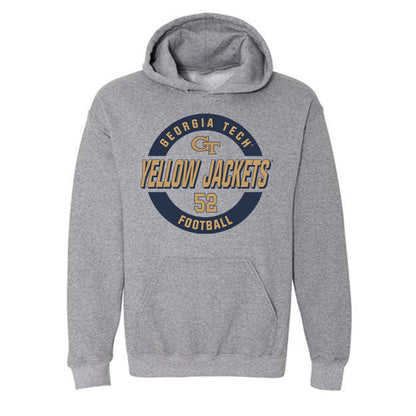 Georgia Tech - NCAA Football : Kevin Peay, Jr. - Classic Fashion Shersey Hooded Sweatshirt-0