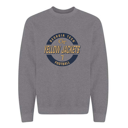 Georgia Tech - NCAA Football : Chase Lane - Classic Fashion Shersey Crewneck Sweatshirt-0