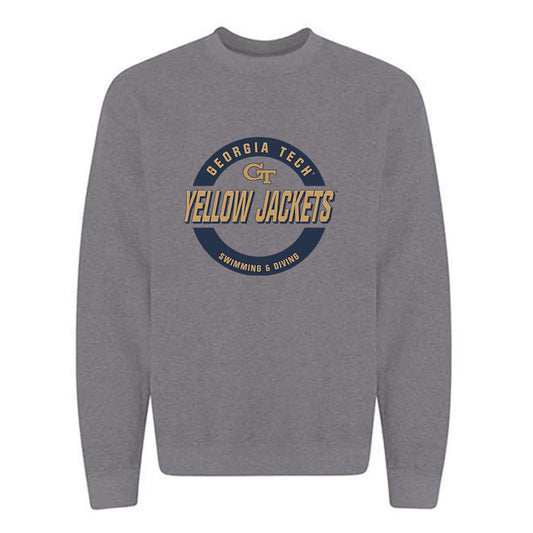 Georgia Tech - NCAA Women's Swimming & Diving : MaryGrace Guzzino - Classic Fashion Shersey Crewneck Sweatshirt-0