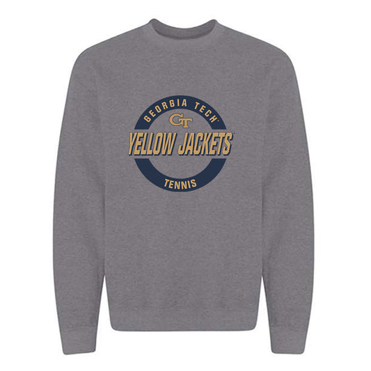 Georgia Tech - NCAA Men's Tennis : Krish Arora - Classic Fashion Shersey Crewneck Sweatshirt-0