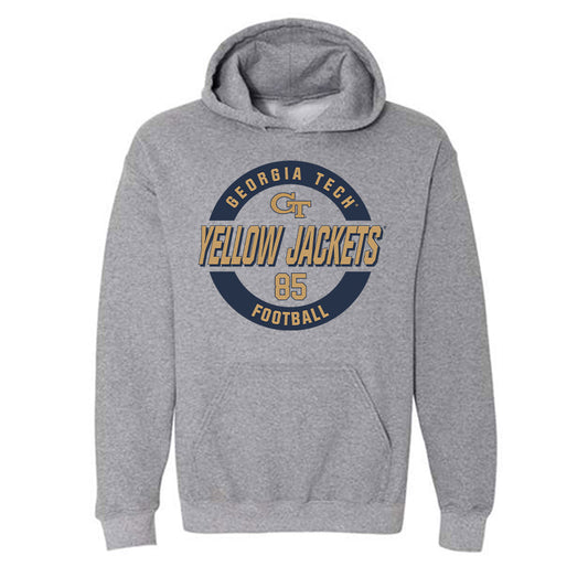 Georgia Tech - NCAA Football : Jj Winston - Classic Fashion Shersey Hooded Sweatshirt-0