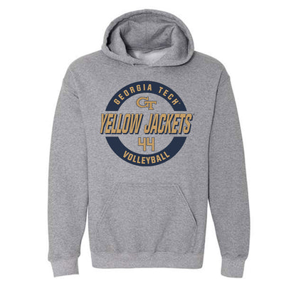 Georgia Tech - NCAA Women's Volleyball : Willow Weninger - Classic Fashion Shersey Hooded Sweatshirt-0