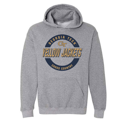 Georgia Tech - NCAA Women's Cross Country : Sarah Copeland - Classic Fashion Shersey Hooded Sweatshirt-0