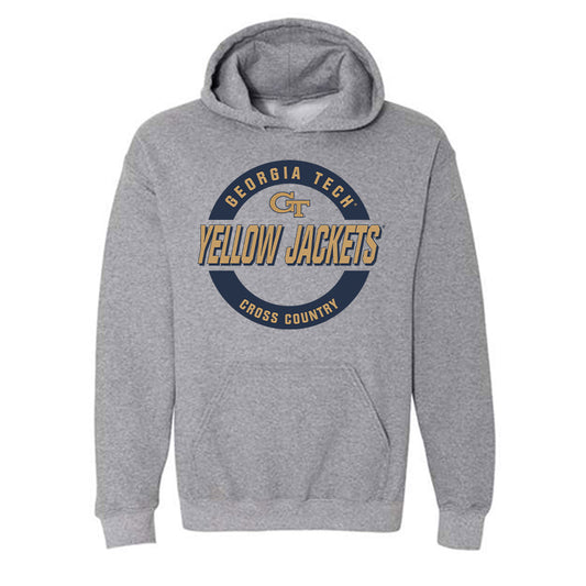 Georgia Tech - NCAA Women's Cross Country : Sarah Copeland - Classic Fashion Shersey Hooded Sweatshirt-0