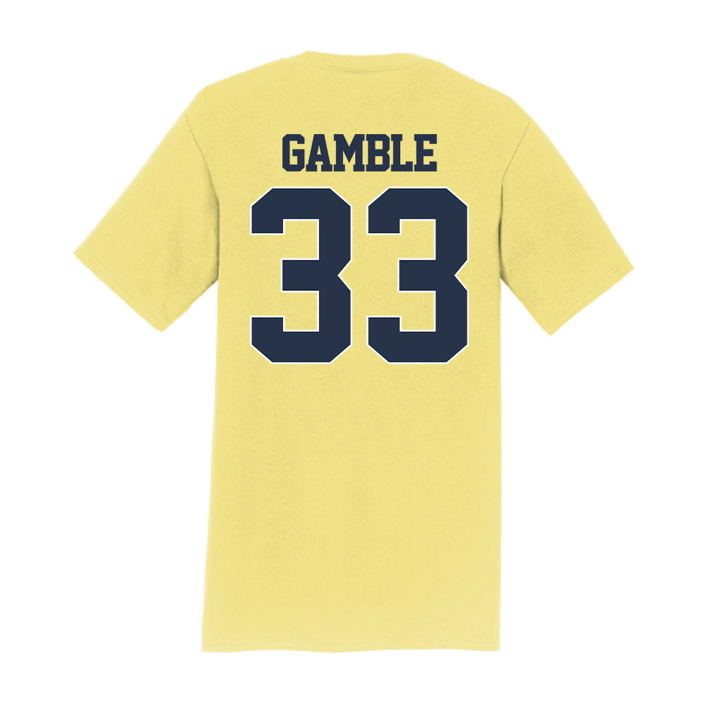 Georgia Tech - NCAA Football : CJ Gamble - Classic Shersey T-Shirt-1