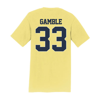 Georgia Tech - NCAA Football : CJ Gamble - Classic Shersey T-Shirt-1