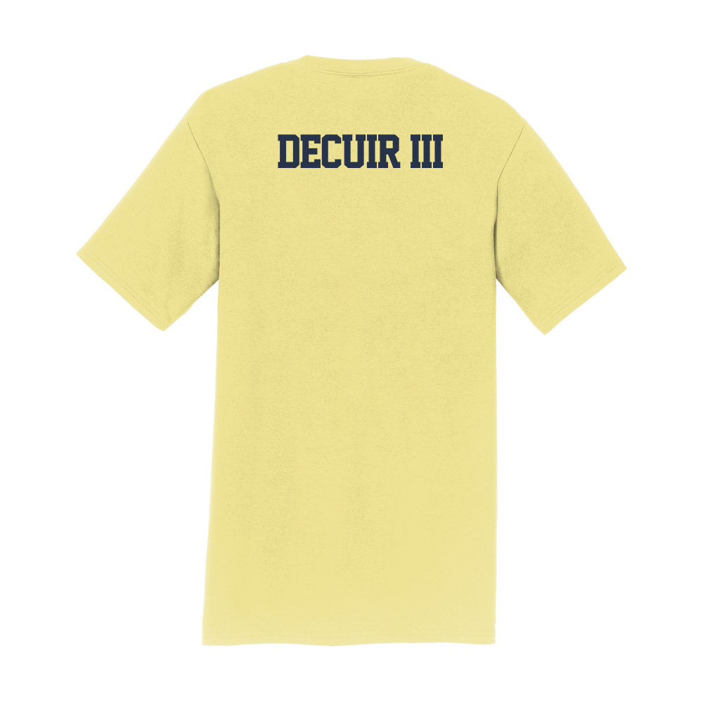 Georgia Tech - NCAA Men's Track & Field : Winston DeCuir III - Classic Shersey T-Shirt-1