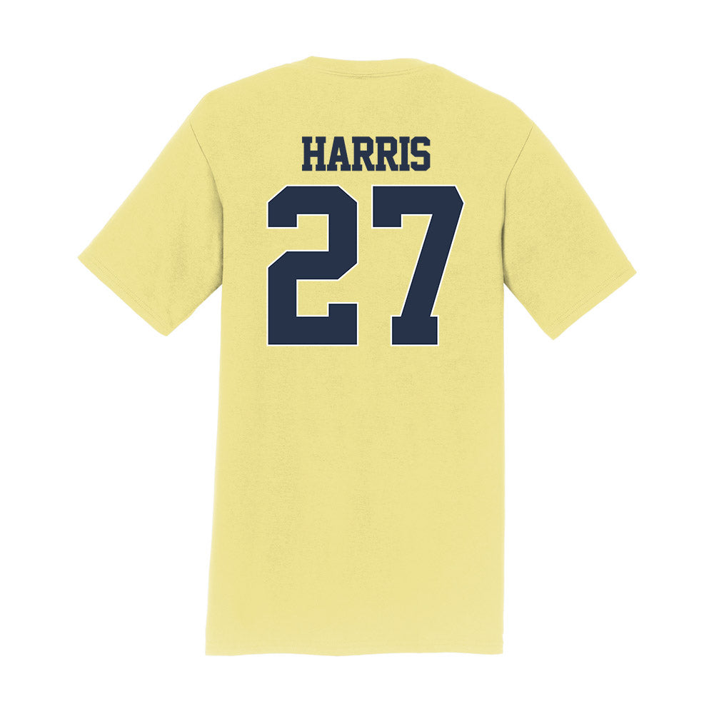Georgia Tech - NCAA Football : Tae Harris - Classic Shersey T-Shirt-1