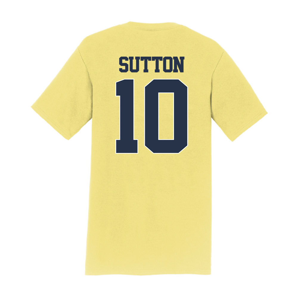 Georgia Tech - NCAA Men's Basketball : Darrions Sutton - Classic Shersey T-Shirt-1