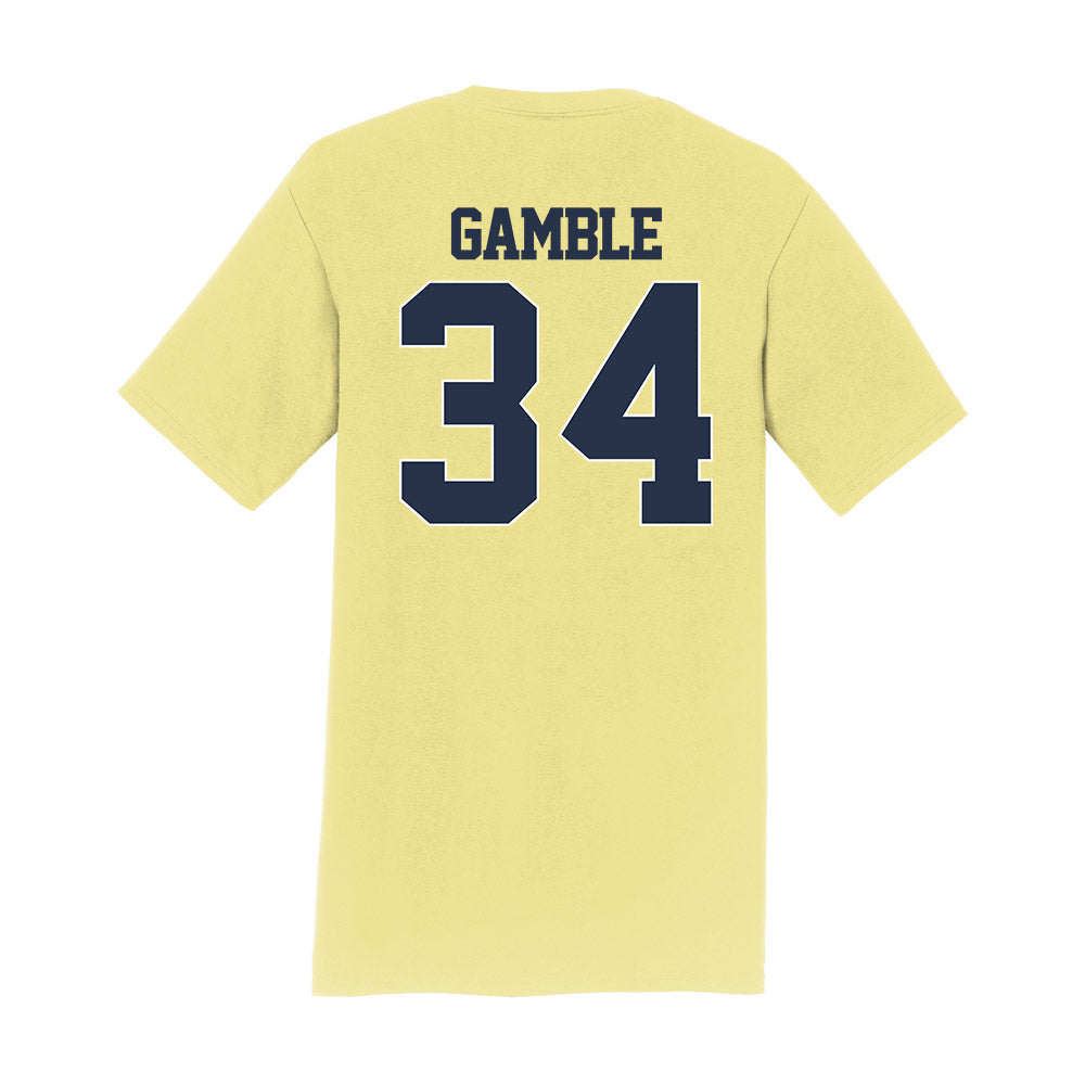 Georgia Tech - NCAA Football : CJ Gamble - Classic Shersey T-Shirt-1