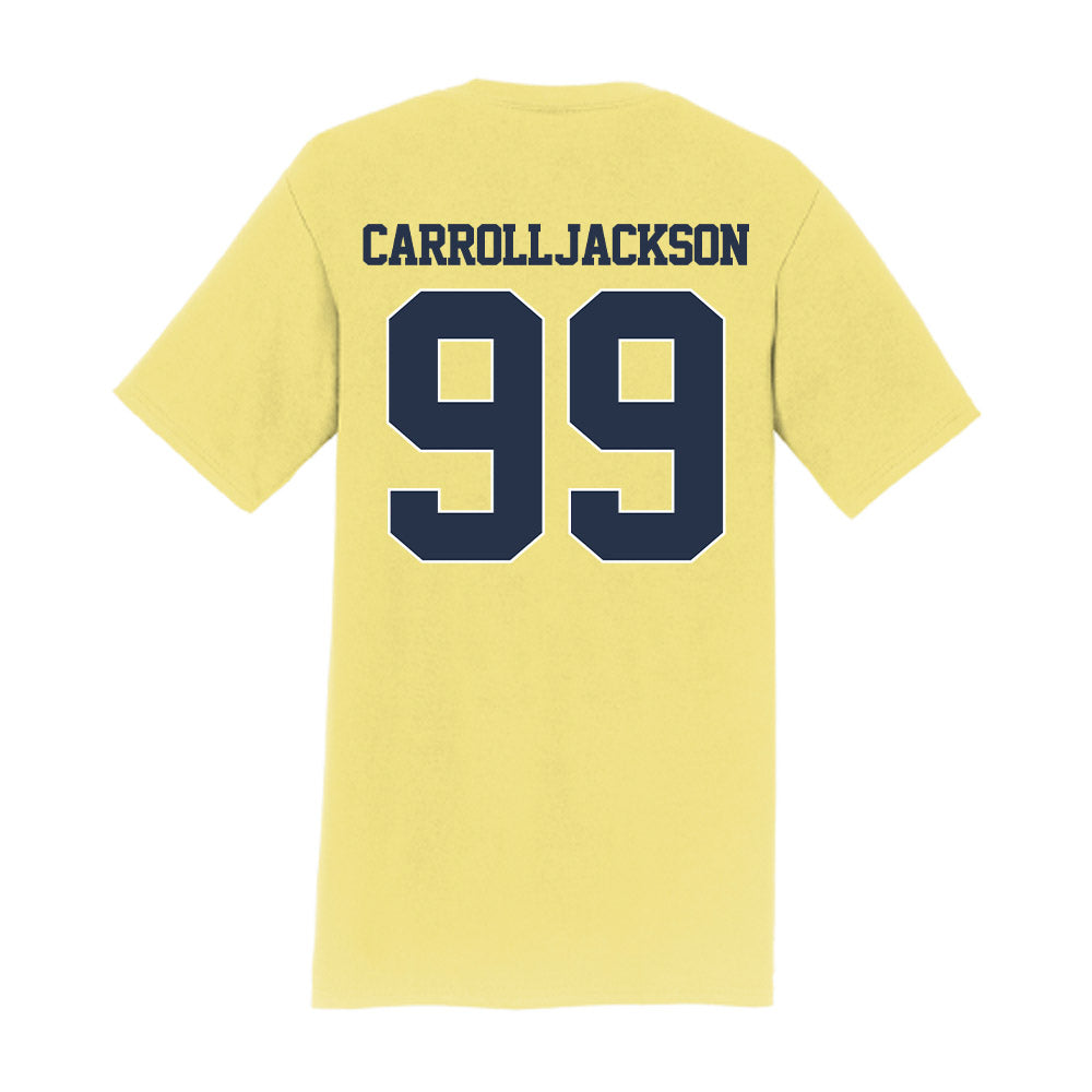Georgia Tech - NCAA Football : Vincent Carroll-Jackson - Classic Shersey T-Shirt-1