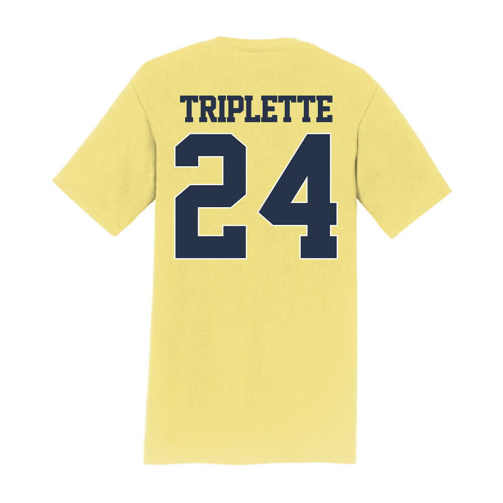 Georgia Tech - NCAA Football : Ronald Triplette - Classic Shersey T-Shirt-1