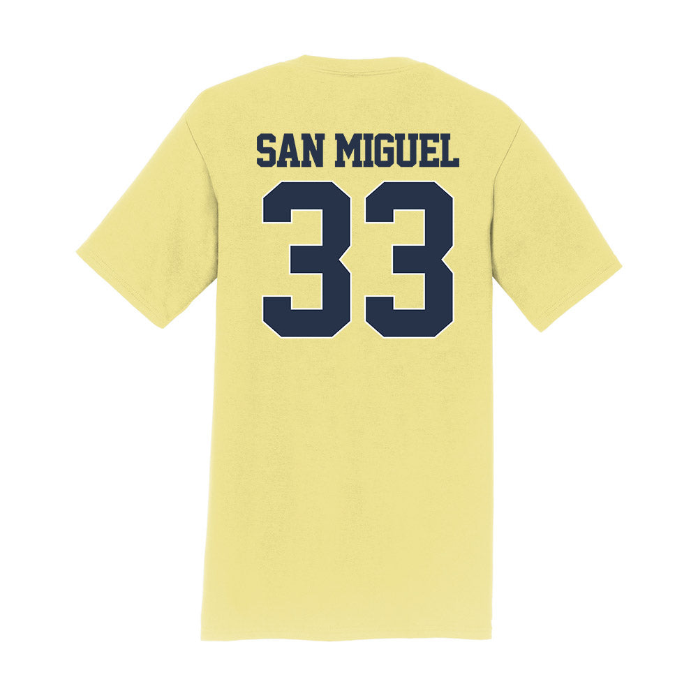 Georgia Tech - NCAA Men's Basketball : Marcos San Miguel - Classic Shersey T-Shirt-1